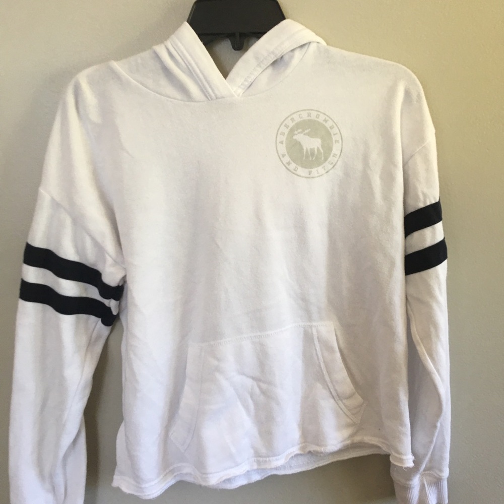 abercrombie and fitch cropped sweatshirt